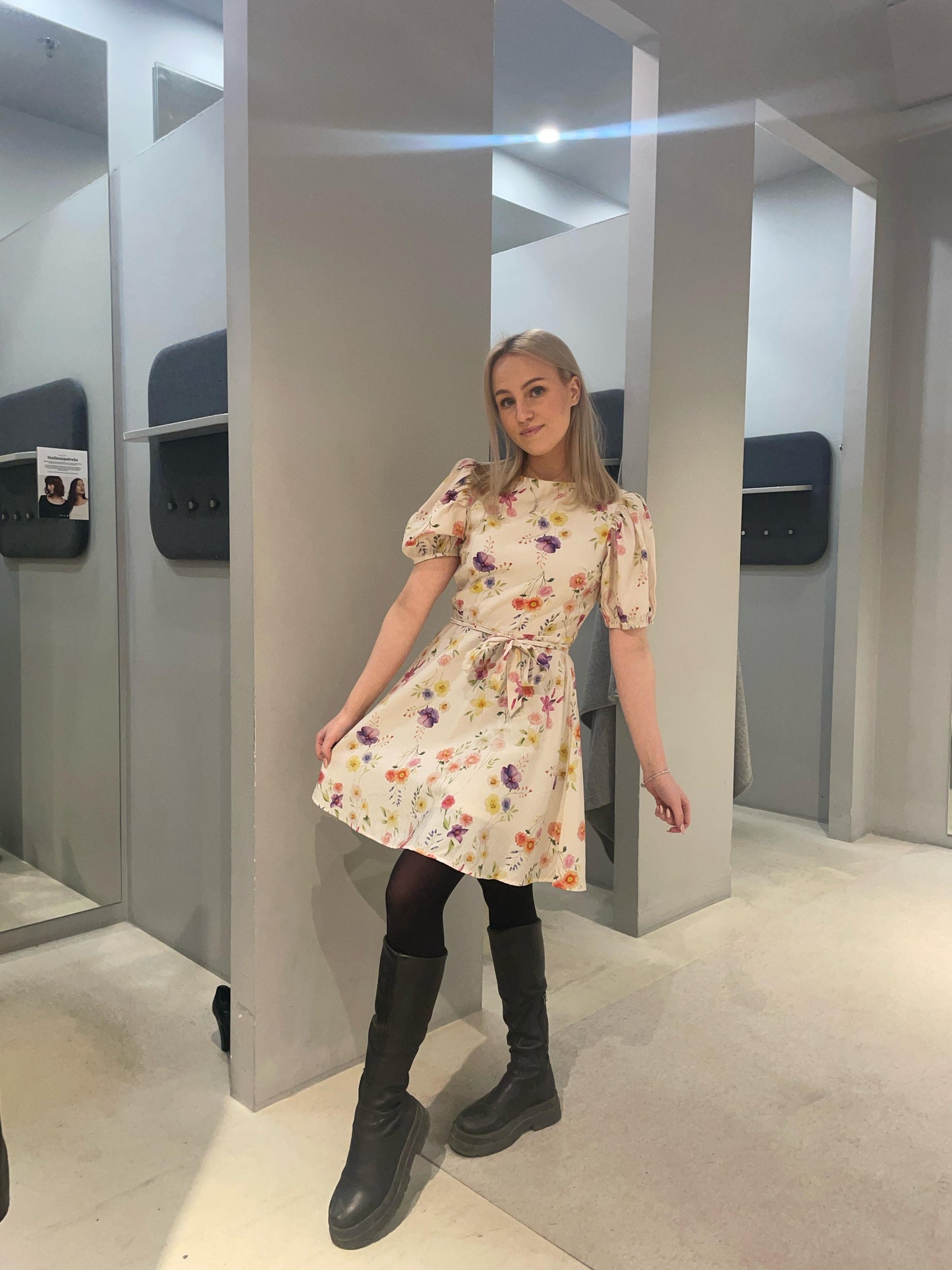VIALINIA Short Dress - Snow White