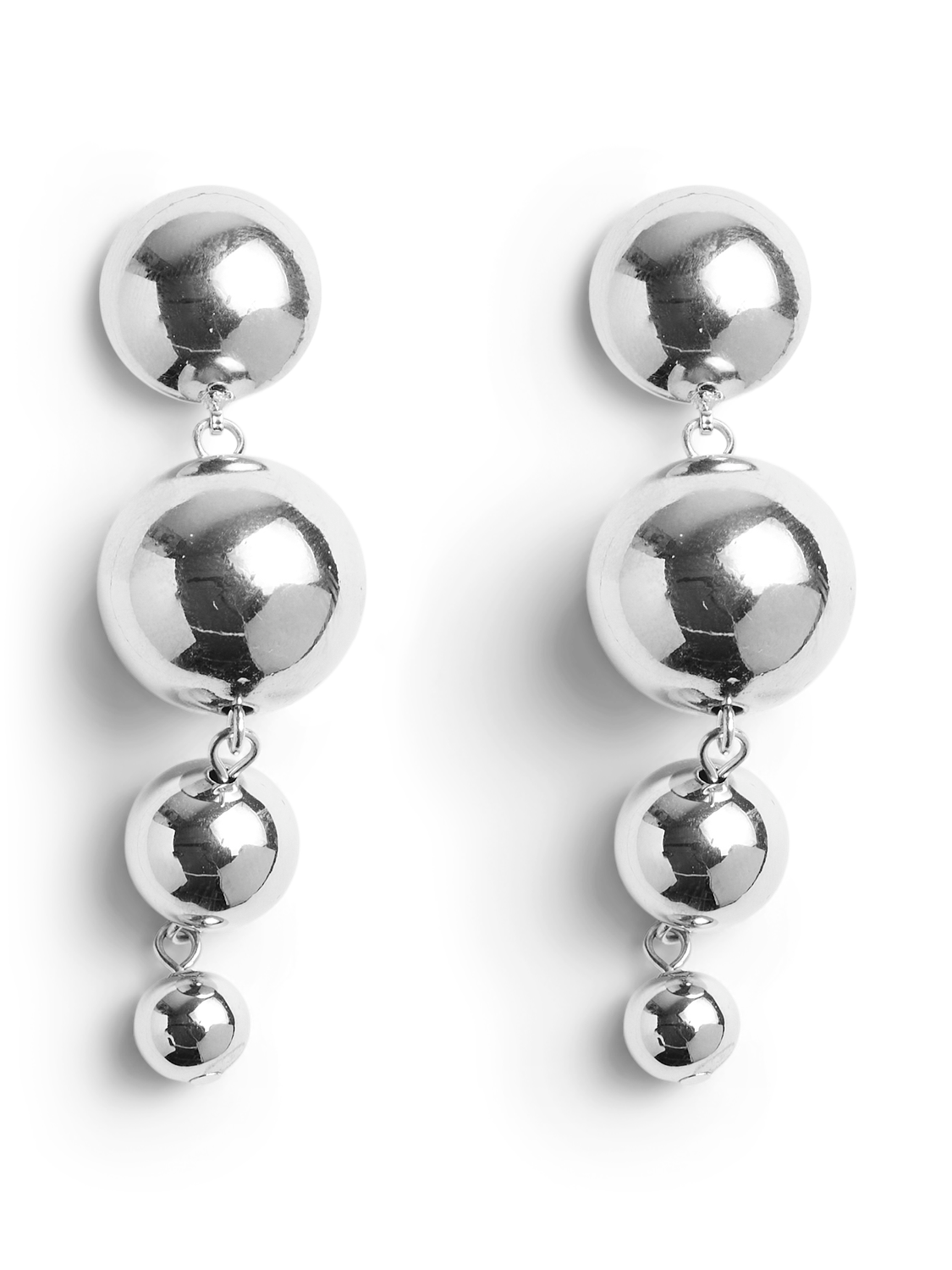 PCTANJA Earrings - Silver Colour