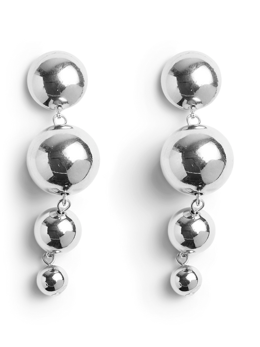 PCTANJA Earrings - Silver Colour