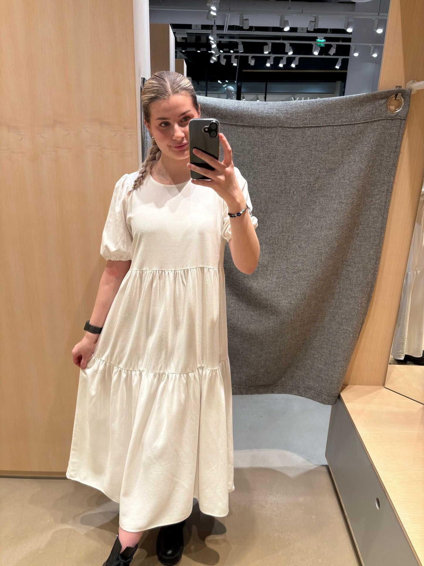 VISUMMER Midi Dress - Cloud Dancer