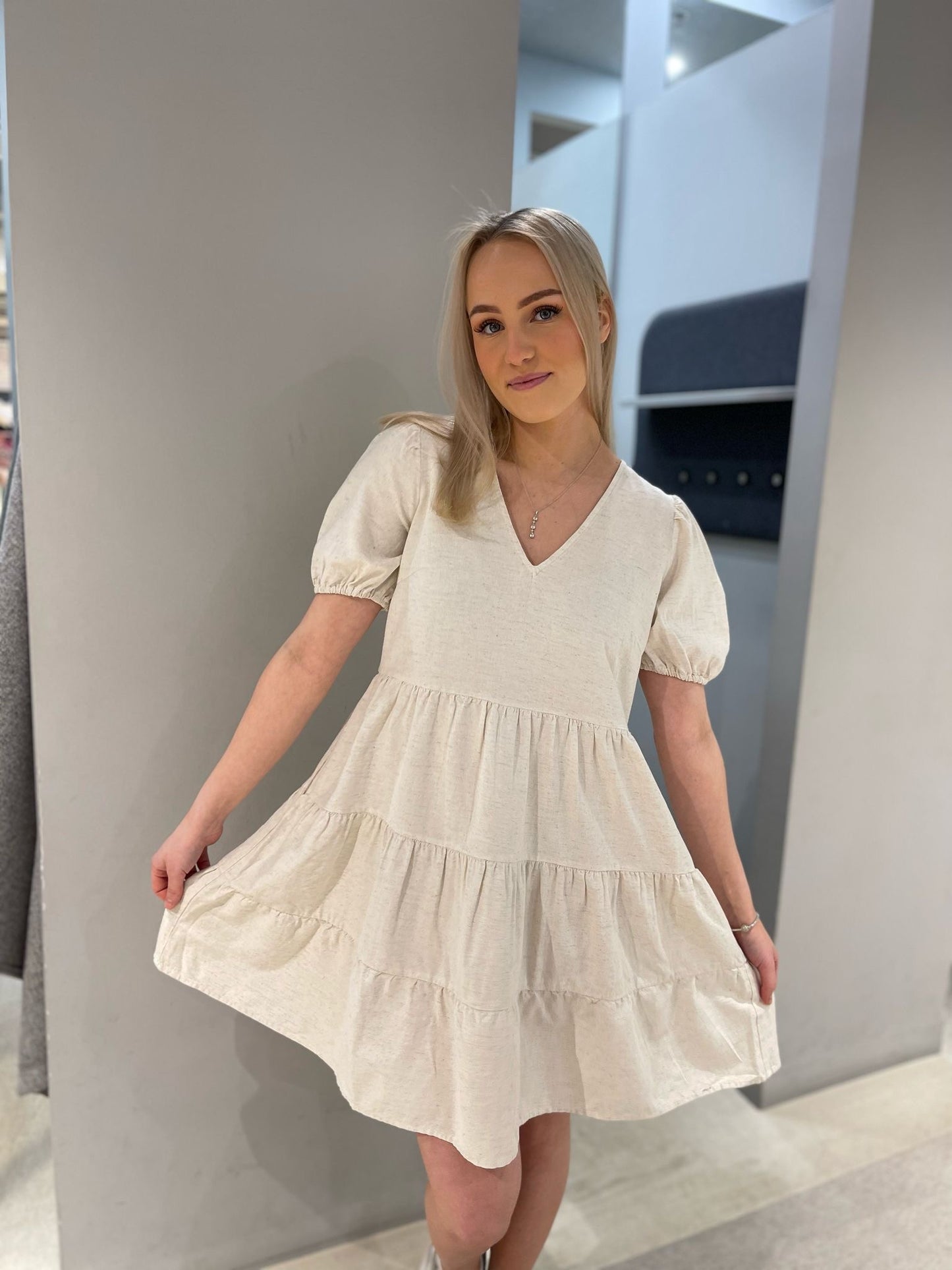VIPRISILLA Dress - Super Light Natural Melan