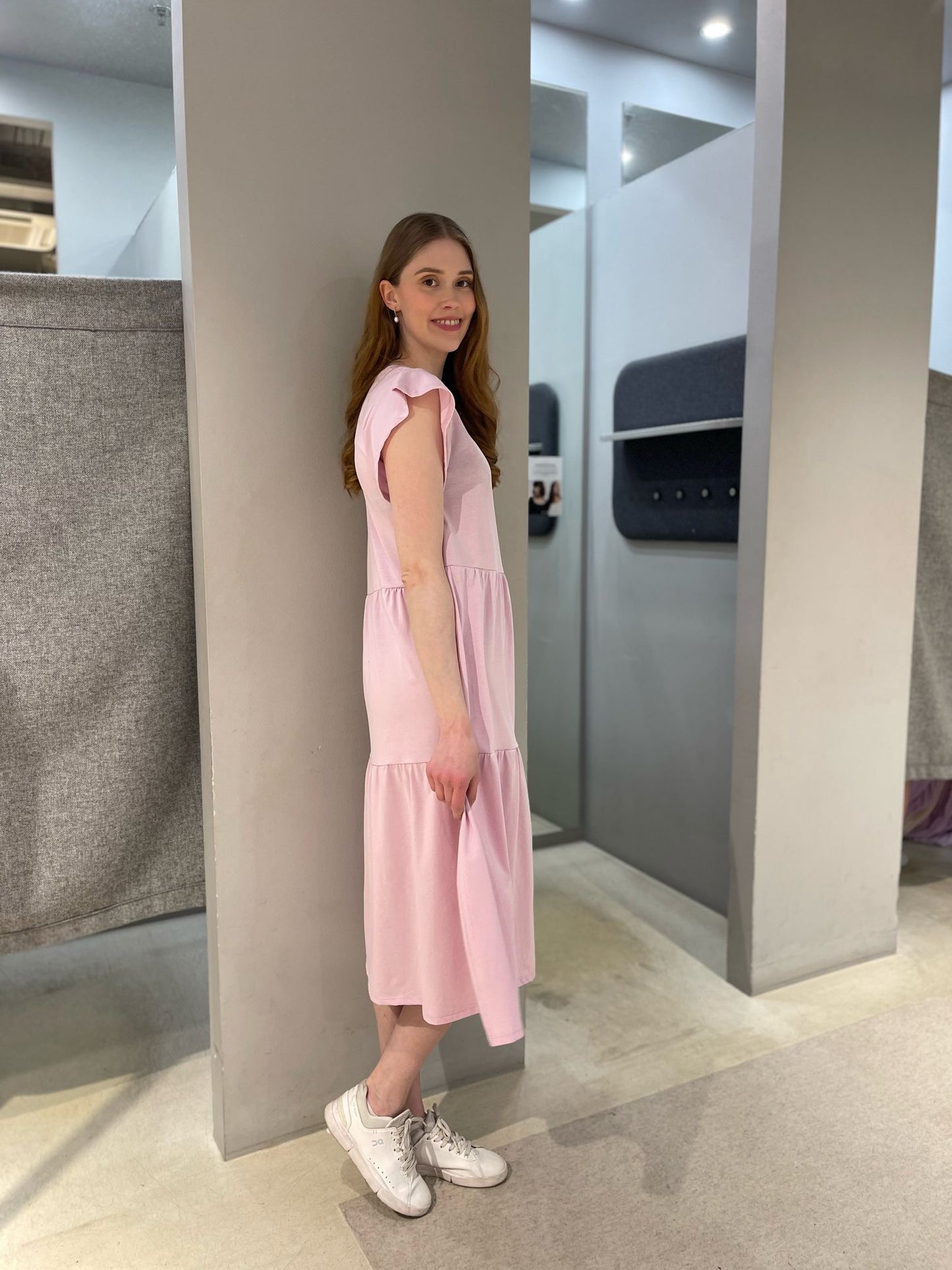 VISUMMER Midi Dress - Winsome Orchid