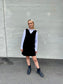 VIDROEM Short Dress - Black Beauty