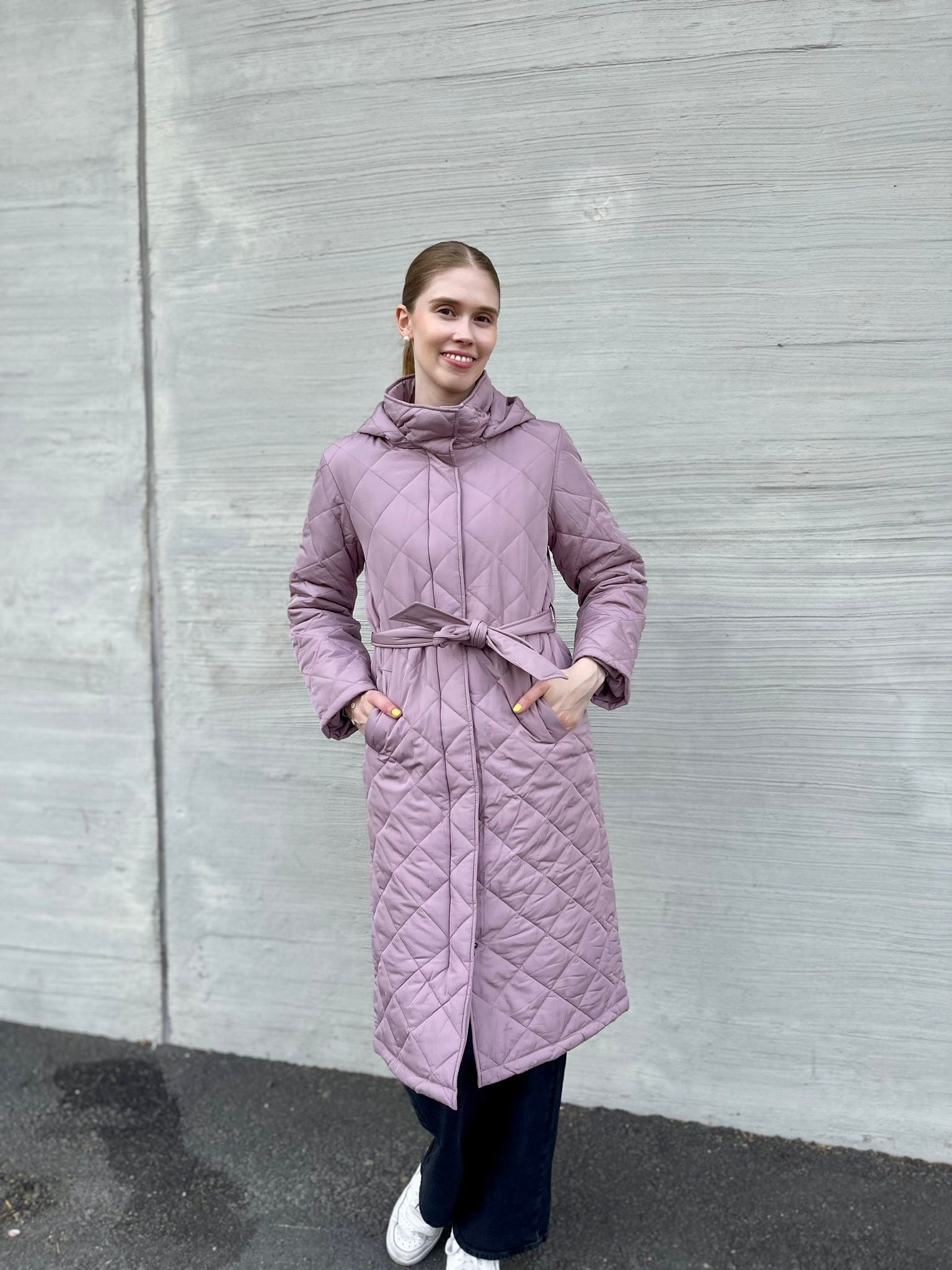 VIKANTE Quilted Jacket - Toadstool