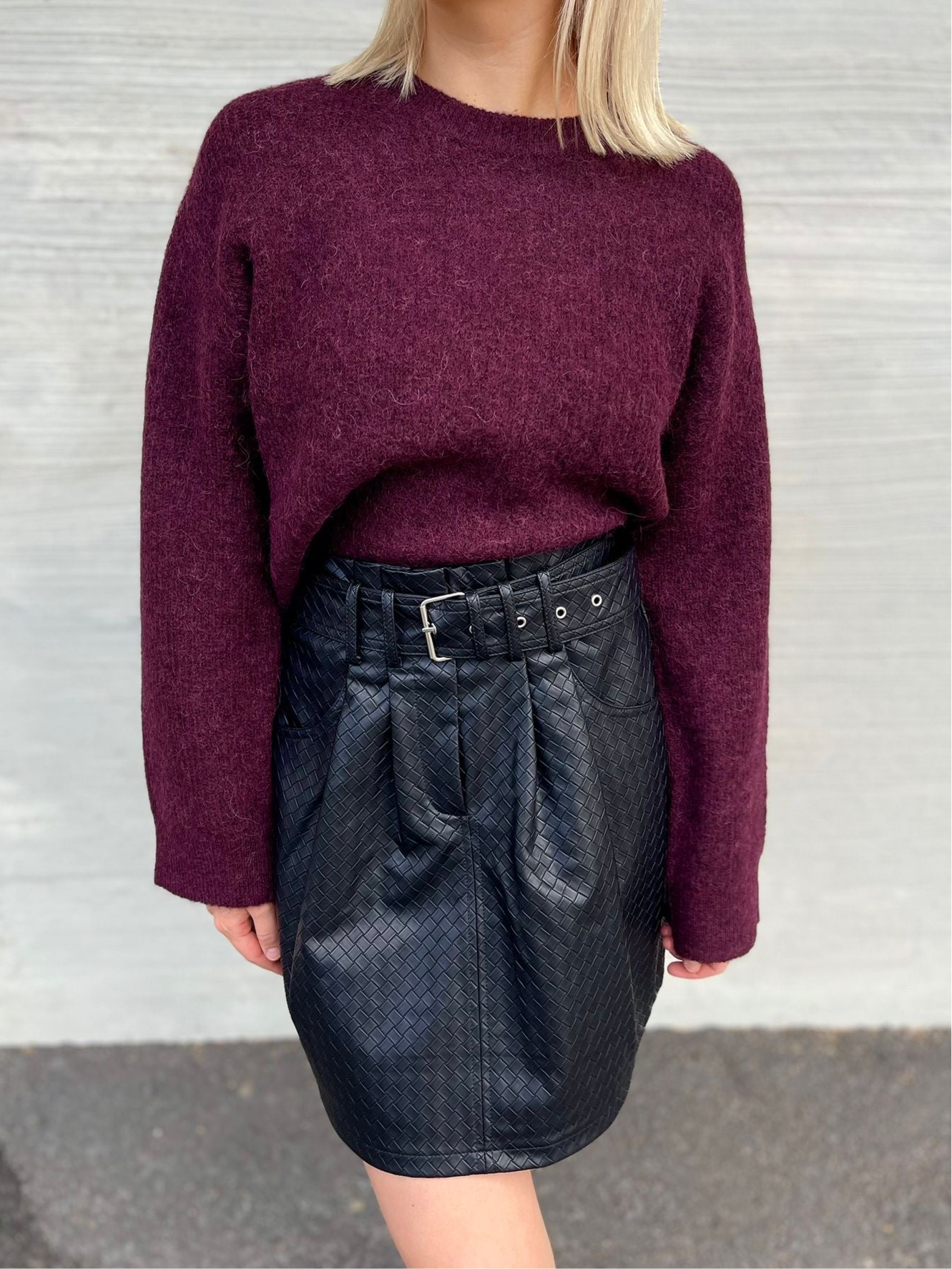 VISADNA Short Skirt - Black