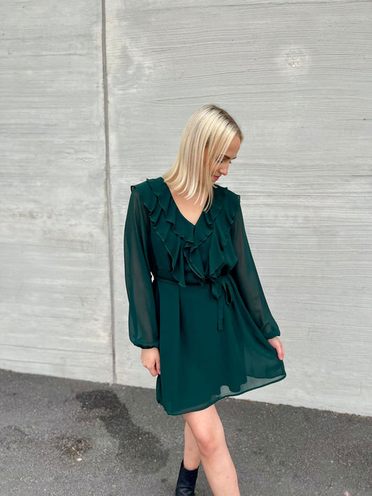 VIANE Short Dress - Scarab