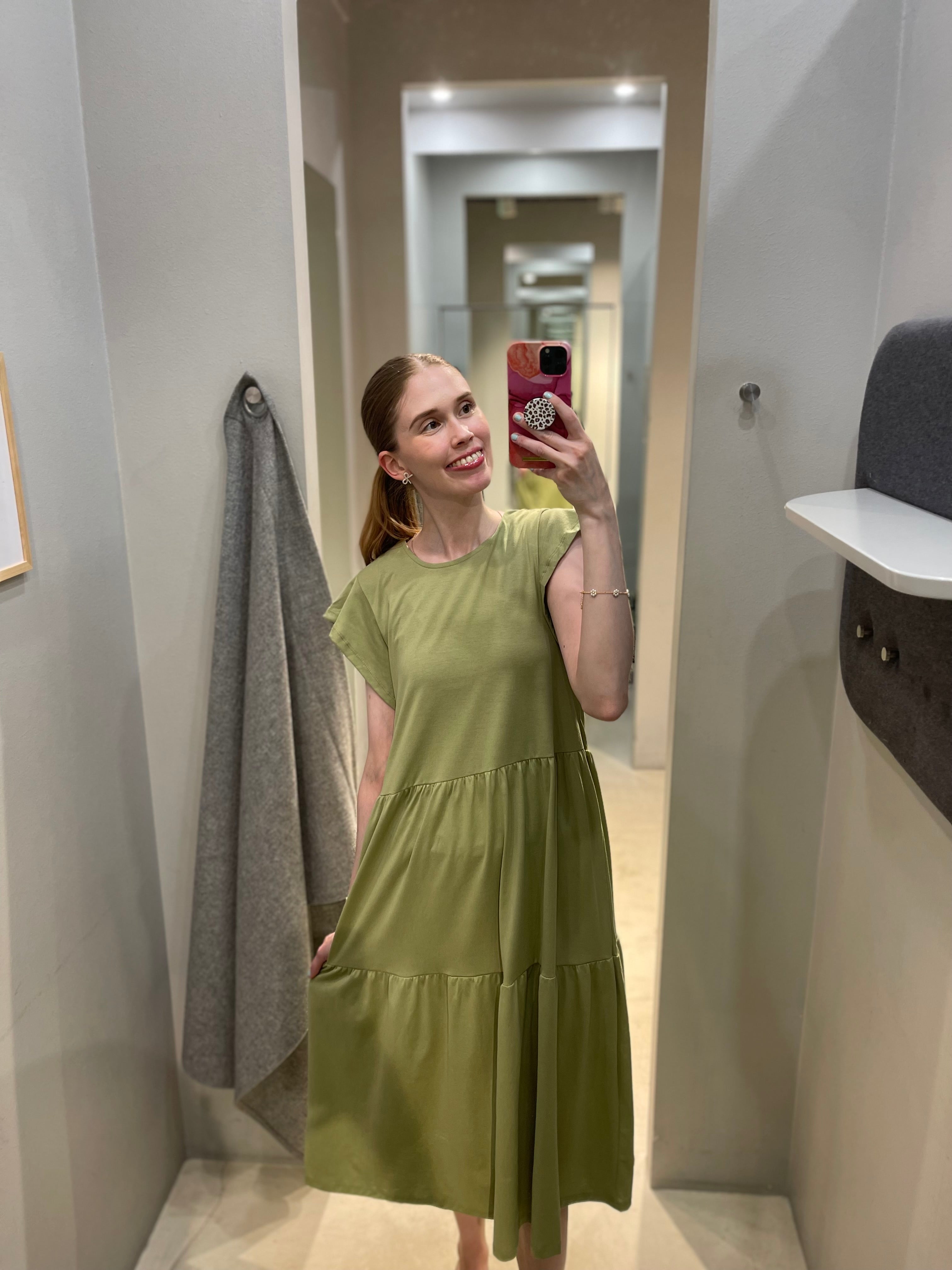 VISUMMER Midi Dress - Sage