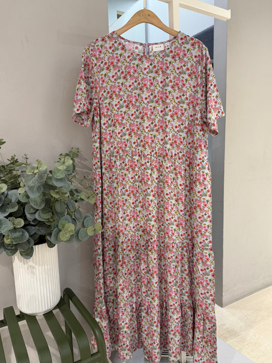 VIPADDINA Long Dress - Kentucky Blue