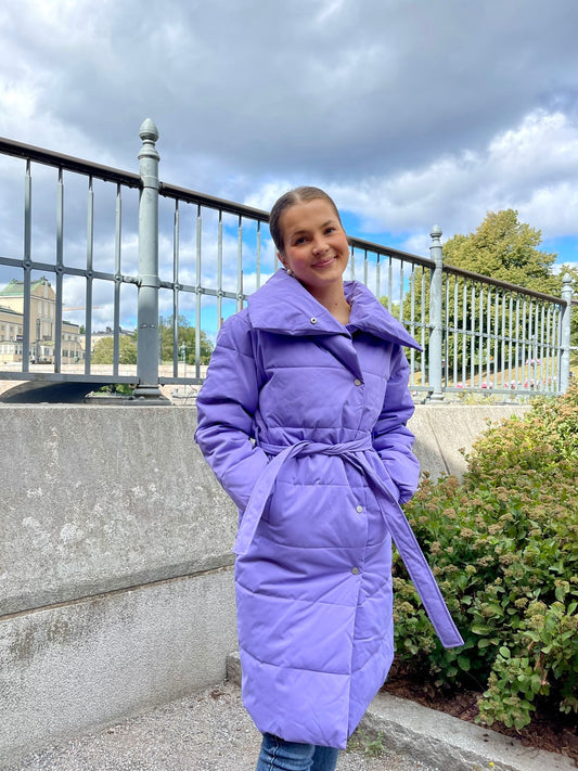 VISULITANA Coat - Aster Purple