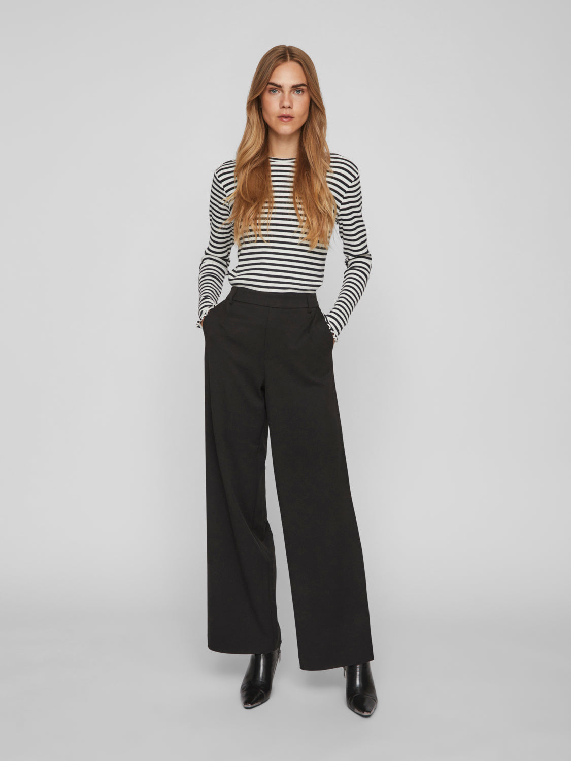 VIVARONE Wide Pants - Black