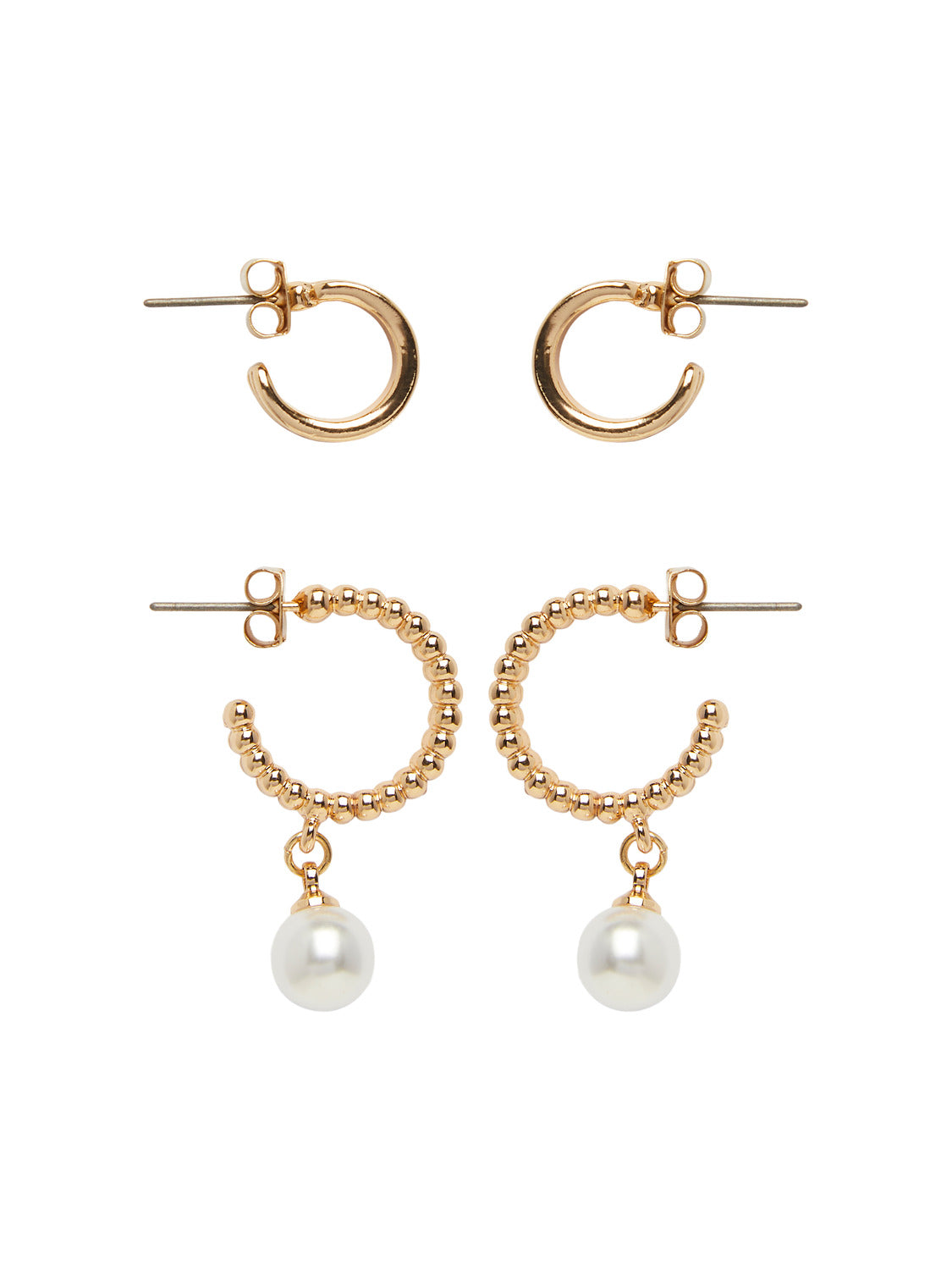 PCMENI Earrings - Gold Colour