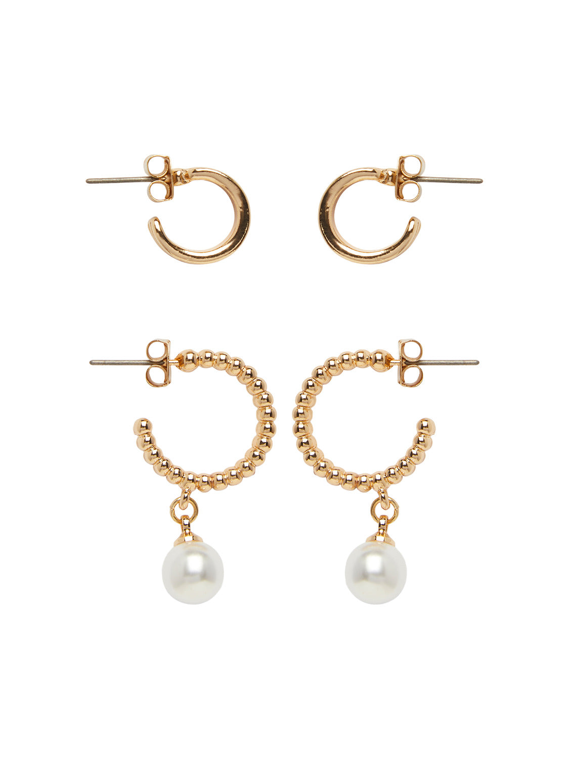 PCMENI Earrings - Gold Colour