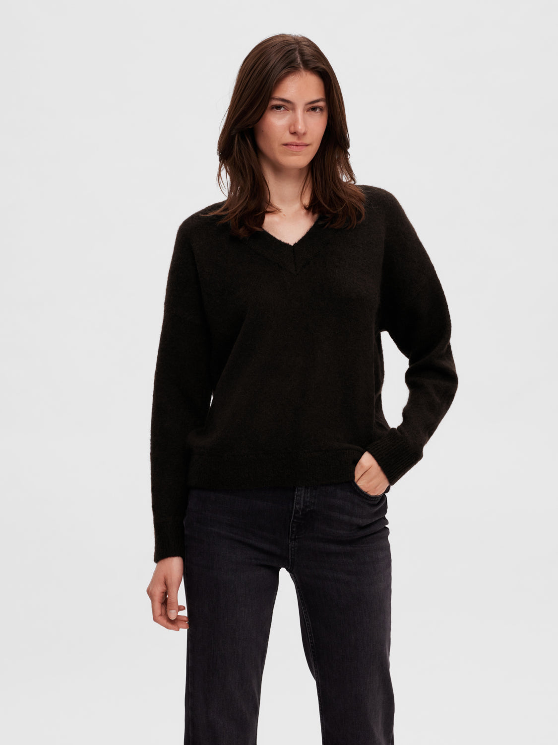 SLFMALINE Pullover - Black