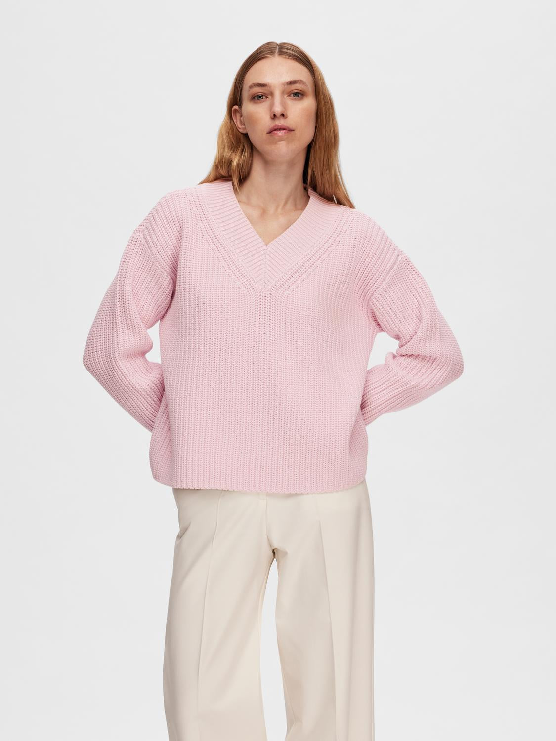 SLFSELMA Pullover - Cradle Pink