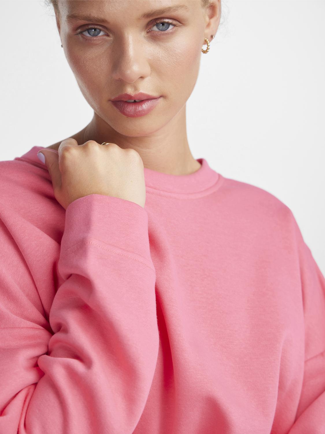 PCCHILLI Sweat - Hot Pink