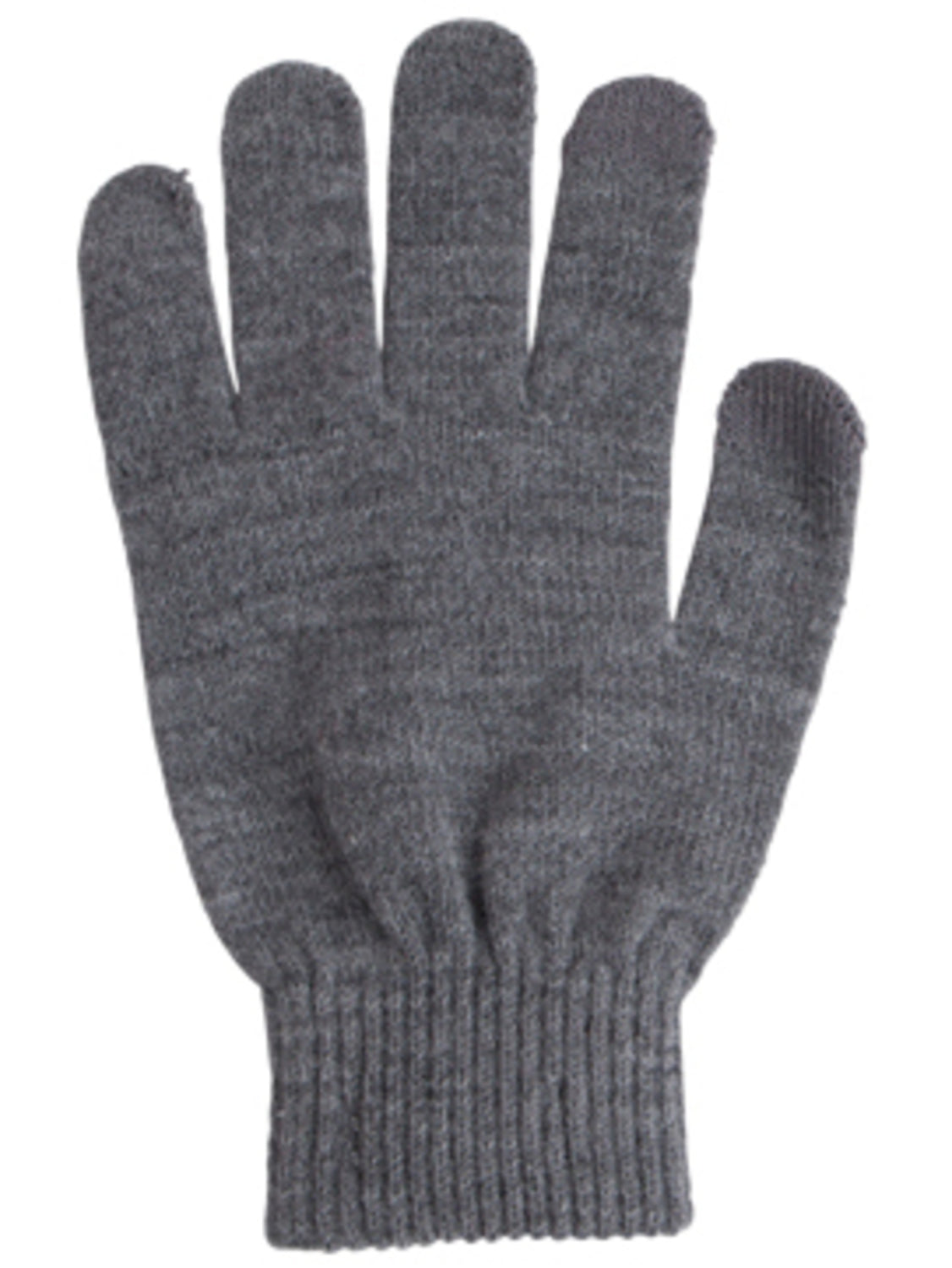 PCNEW Gloves - Dark Grey Melange