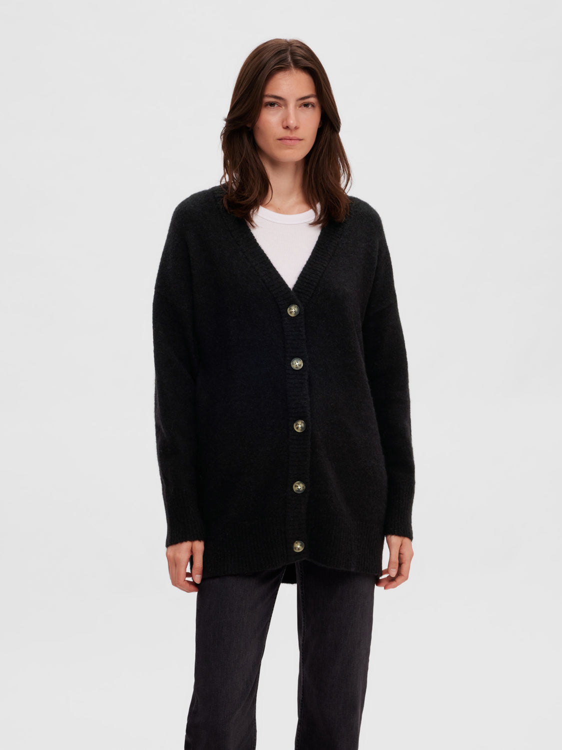 SLFMALINE Cardigan - Black