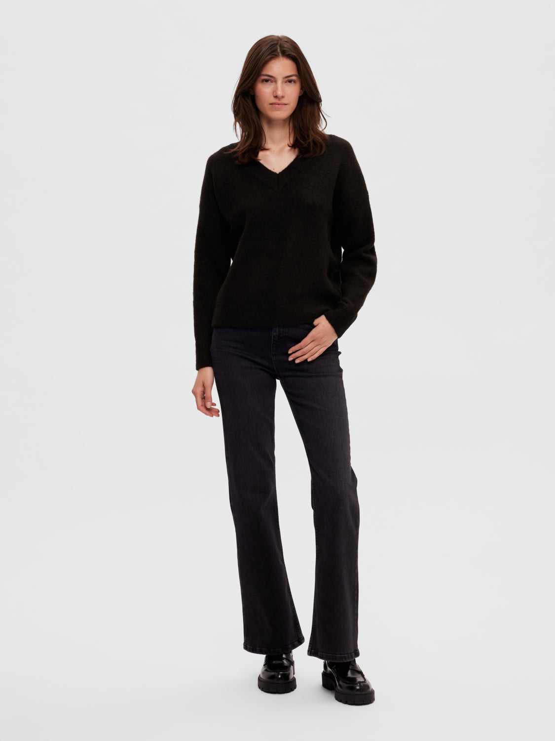 SLFMALINE Pullover - Black