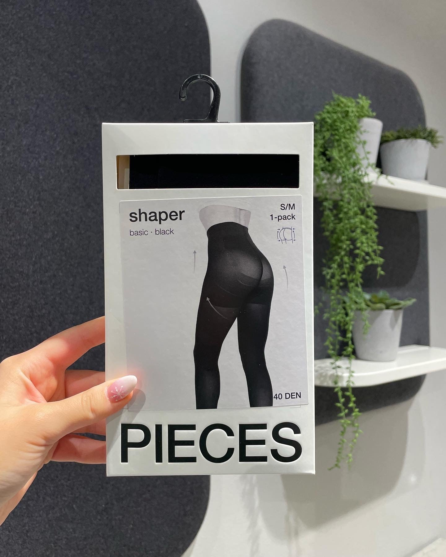 PCSHAPER Tights 40DEN - black